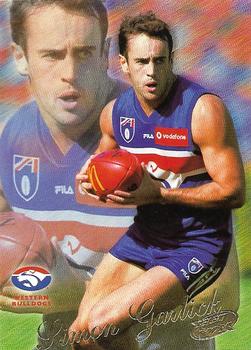 2000 Select AFL Millennium #50 Simon Garlick Front